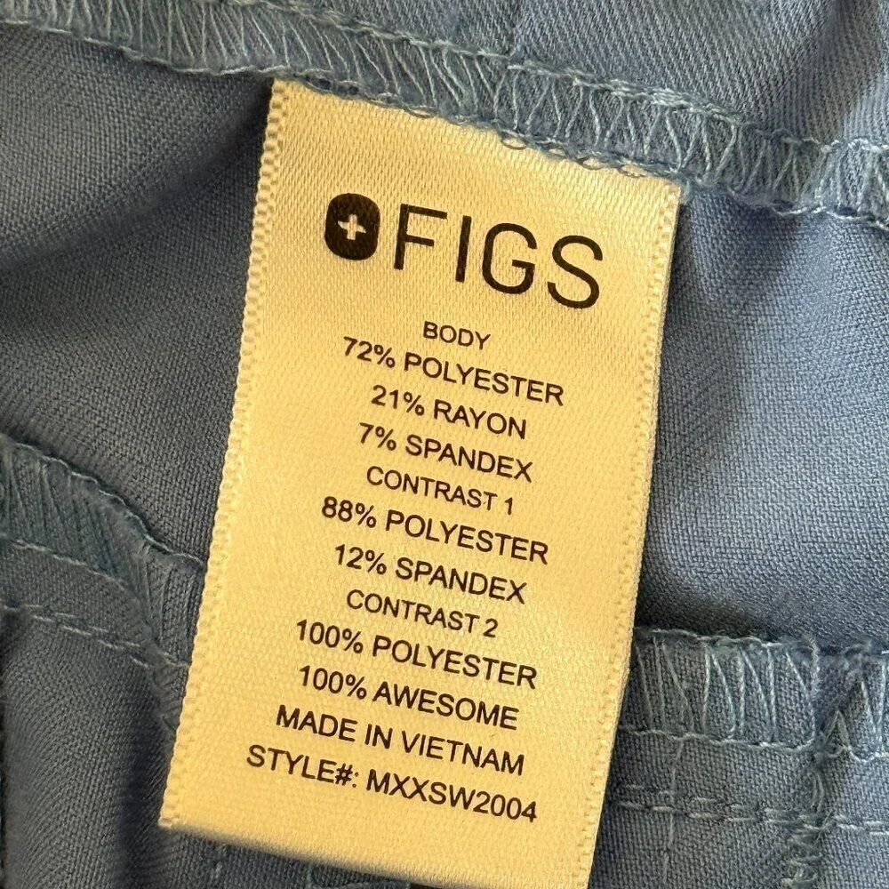 Figs Technical Tansen Jogger Scrub Pants Men M Set of 2 Ciel Blue MXXSW2004